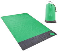 Pronett XJ4329 Magická podložka na pláž 210 × 200 cm zelená - Picnic Blanket