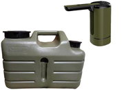 Holdcarp Set kanystr + automatický kohoutek Smart Rechargeable Tap + Cubic Water Carrier 11 l - Jerrycan