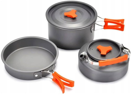 MDS Camping cookware set - 3 pcs - Camping Utensils - Main image