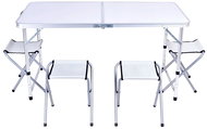 Foxter Campingový stůl skládací + 4 × židle - Camping Set