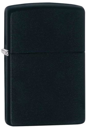 ZIPPO Black Matte lighter - Lighter - Main image