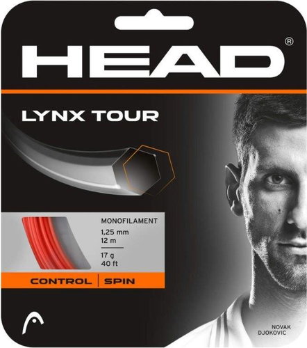 Head Lynx Tour tennis braid 12 m, orange - Tennis Strings - Main image