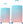 Case set MR4673 Pink / Blue