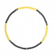 Leventi Hula hoop s výstupky Foxmog 95 cm - žlutá - Hula Hoop