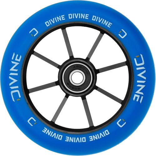 Divine Spoked wheel 110 mm blue - Scooter Wheels - Main image