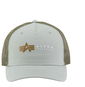 Alpha Industries Alpha Label Trucker Cap zelená dusty - Kšiltovka
