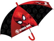 Children's automatic umbrella black-red 74 cm - Spiderman - Children's Umbrella