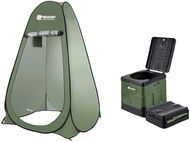 Chemické WC Holdcarp Set přenosného záchodu a hygienického stanu Portable Toi + Toilet & Shower Tent - Chemické WC