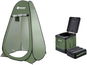 Holdcarp Set přenosného záchodu a hygienického stanu Portable Toi + Toilet & Shower Tent - Chemické WC