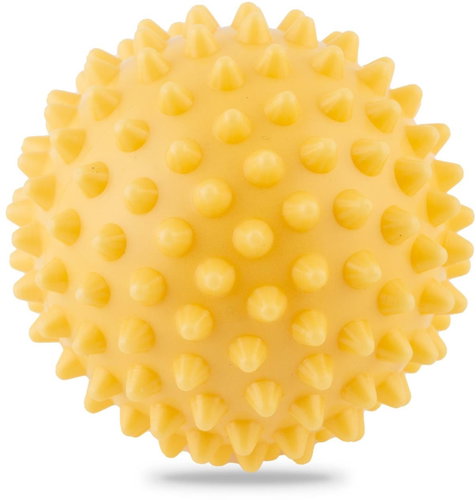 Neo-Sport NS-957 Massage and fitness ball 9,5 cm yellow - Massage Ball - Main image