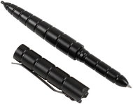 MFH Tactical pen with clip, black - Multitool 
