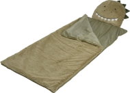 H&L Sleeping bag for children Dino 160 × 64 cm, green - Sleeping Bag