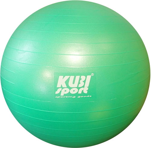 KUBIsport Gymnastics ball 750 mm, green - Gym Ball - Main image
