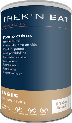 Trek'n eat Emergency Food Potato cubes 350 g - MRE - Main image