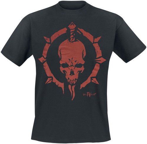 Diablo Iv: Necro Skull - tričko diablo - T-Shirt - Main image