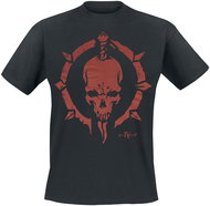 Diablo Iv: Necro Skull - tričko M - T-Shirt