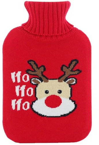 APT DA46 Christmas thermophore with reindeer motif 2 l red - Heat Pad - Main image