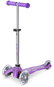 Children's Scooter Micro Mini Deluxe Glitter LED purple - Dětská koloběžka