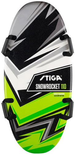 STIGA Snow rocket Graffiti 110 2023, green - Sled - Main image