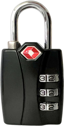 Bertoo TSA padlock black - Padlock - Main image