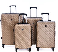 Bertoo Roma Champagne Travel case, 4in1 set - Case Set
