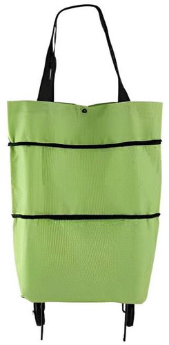 Alum Foldable shopping bag with wheels - Foldncarry - Shopping Bag - Main image