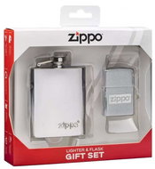 Zippo Lighter & Flask Set - Lighter