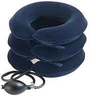 Verk 24421 Fixation neck inflatable triple pillow blue - Inflatable Pillow