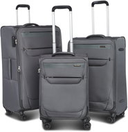 WORLDPACK Denver Grey suitcase set, 3 pcs - Case Set