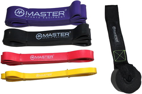 MASTER Latex Power Band 2 - 55 kg - Resistance Band Set - Main image