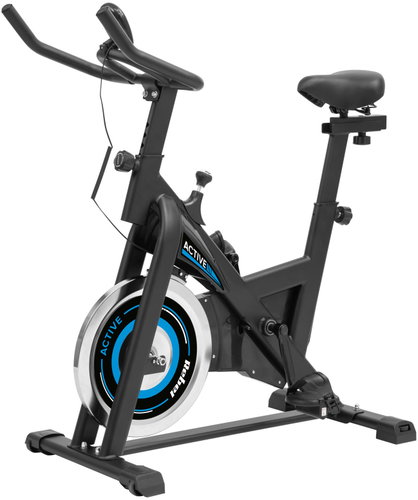 Rebel RBA-1008 Active LCD spinning bike, black - Spin Bike - Main image