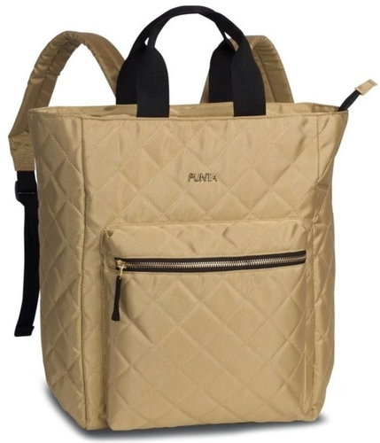 Punta Backpack and bag in one Classy Style Backpack Gold - Travel Bag - Main image