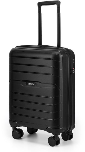 AIRBOX Carry-on suitcase 55 cm AZ13 Black - Suitcase - Main image