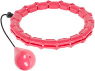 Rebel RBA-3065 Massage Hula Hoop with weights 50 cm, pink - Hula Hoop