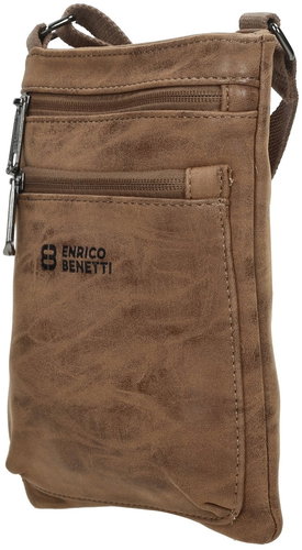 Enrico Benetti Rotterdam Crossbody Bag Camel - Shoulder Bag - Main image