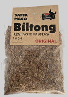 SAFFA MASO Beef jerky Biltong Original powder 100 g - Dried Meat