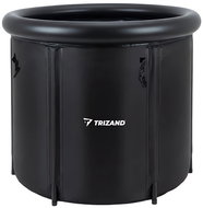 Trizand 26799 Skládací přenosná otužovací káď, 320 l, černá - Cold Water Immersion Tub