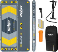 Rebel RBA-4517 Nafukovací vodní plošina s příslušenstvím, 250 × 89 × 15 cm, 154 kg, šedá - Nafukovací plošina