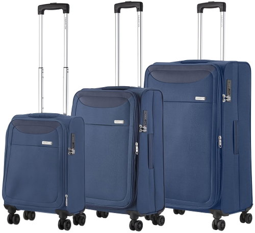 Carry On Case Set Air Steel Blue 3 pcs - Case Set - Main image