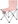Folding camping chair T01, pink