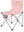 Folding camping chair T01, pink