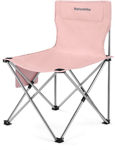 Naturehike Folding camping chair T01, pink - Camping Chair - Main image