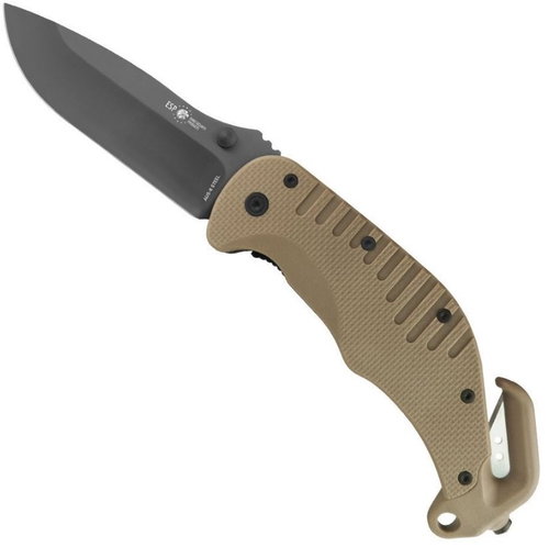 ESP Rescue knife RKK-01, khaki - Pocket Knife - Main image