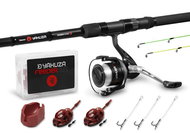 Delphin Feedrový set YAKUZA 3,6 m, 100 g, 3 díly - Fishing Kit 