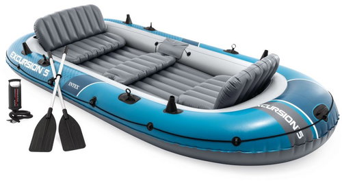 INTEX Excursion 5 Boat Set - Felfújható gumicsónak - Fő fotó