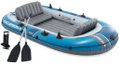 INTEX Excursion 4 Boat Set
