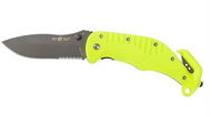 ESP Rescue knife RKY-01-S Yellow with combined blade - Pocket Knife