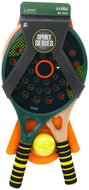 LEAN Toys 17501 Set of 2 padel levers for kids with PU ball - Outdoor Game