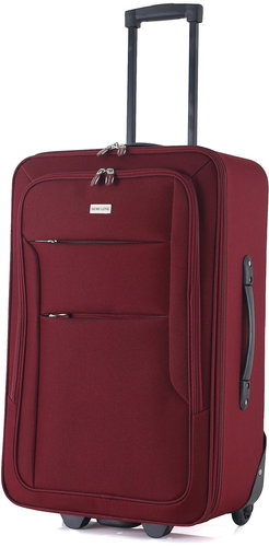 SEMI LINE Medium suitcase 65 cm T5678 Red - Suitcase - Main image