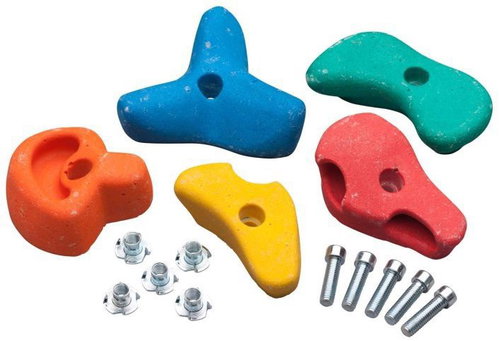 SwingKing Large Artificial Sandstone Climbing Holds, 5 pcs - Climbing Holds - Main image